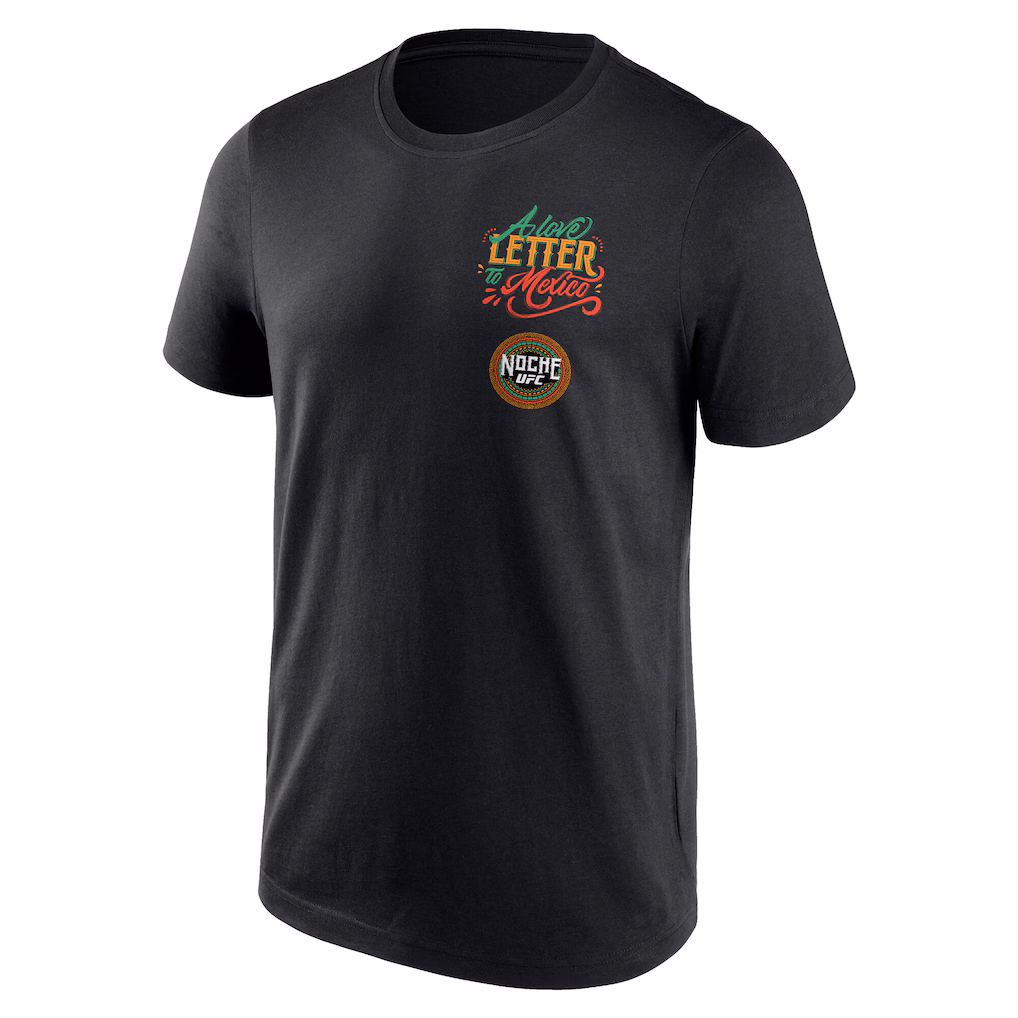UFC Noche Dana White Love Letter T-Shirt - Black - Mens