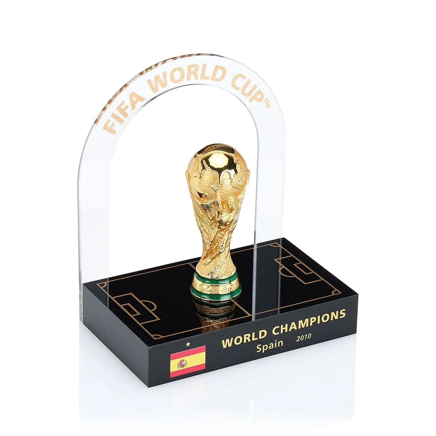 70mm Spain Global Football Series Champions Replica Trophy