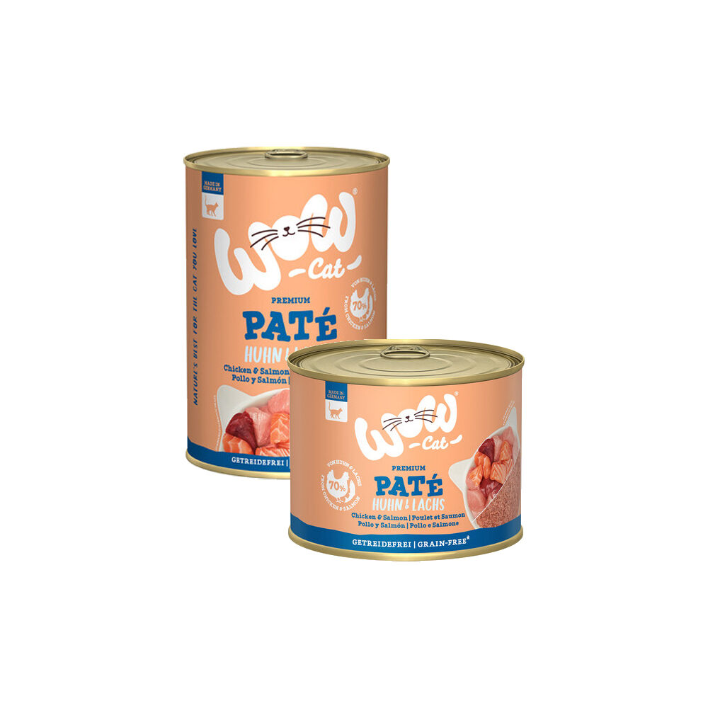 WOW Cat Wet Adult - Chicken & Salmon - 400 g