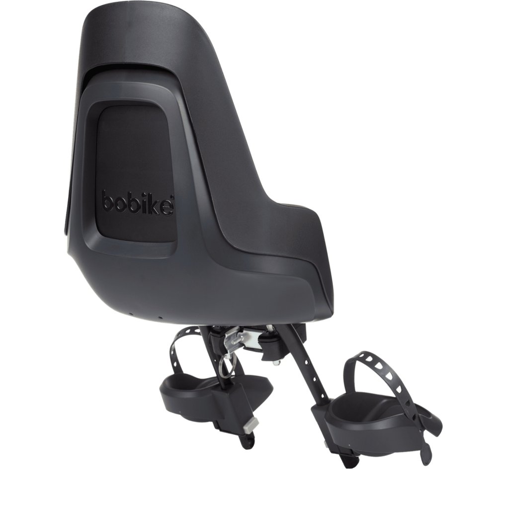 Bobike GO mini Child Bike Seat - Urban Black