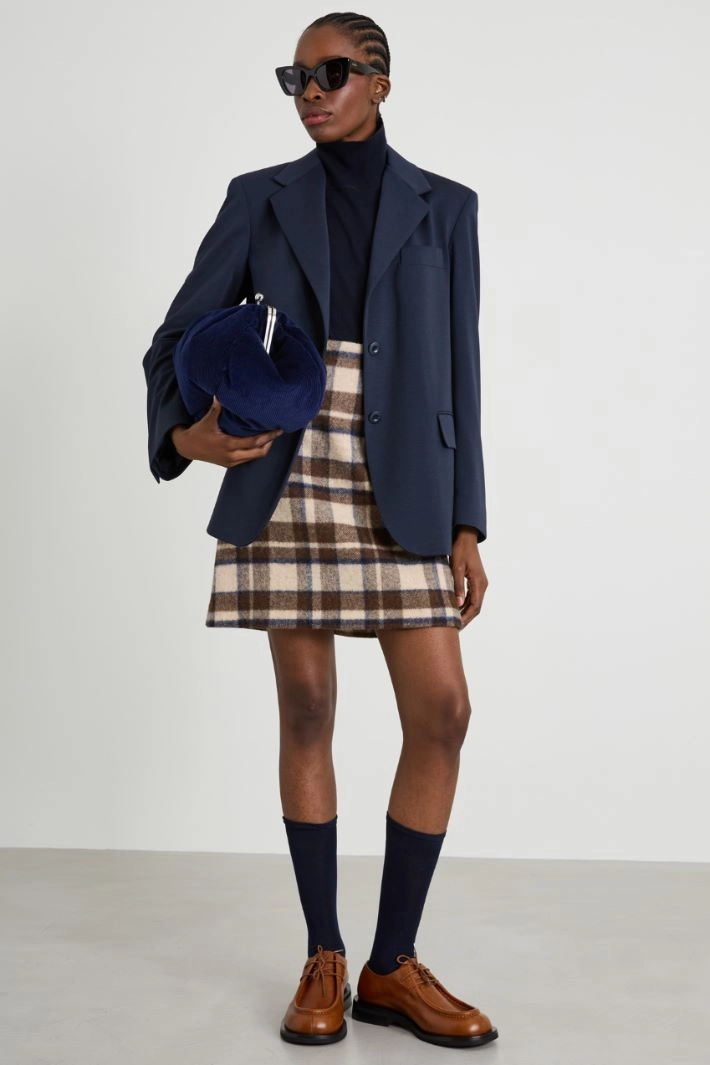 Jersey blazer - NIGHT BLUE