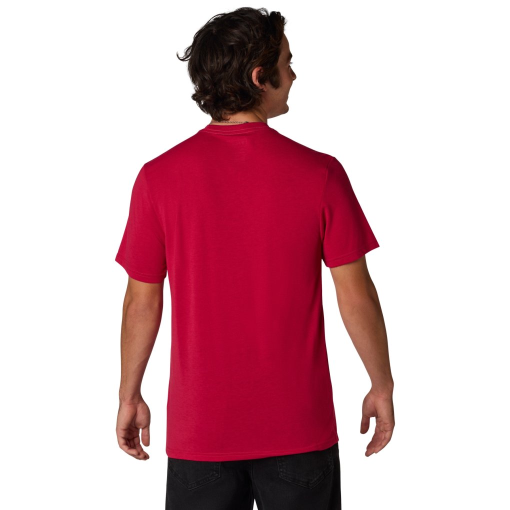 FOX Absolute TruDri Shortsleeve Tee Men - cranberry