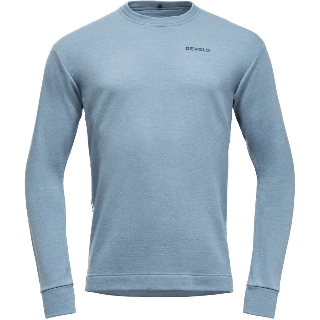 Devold Everyday Crew Longsleeve Shirt Men - 247A Skyblue