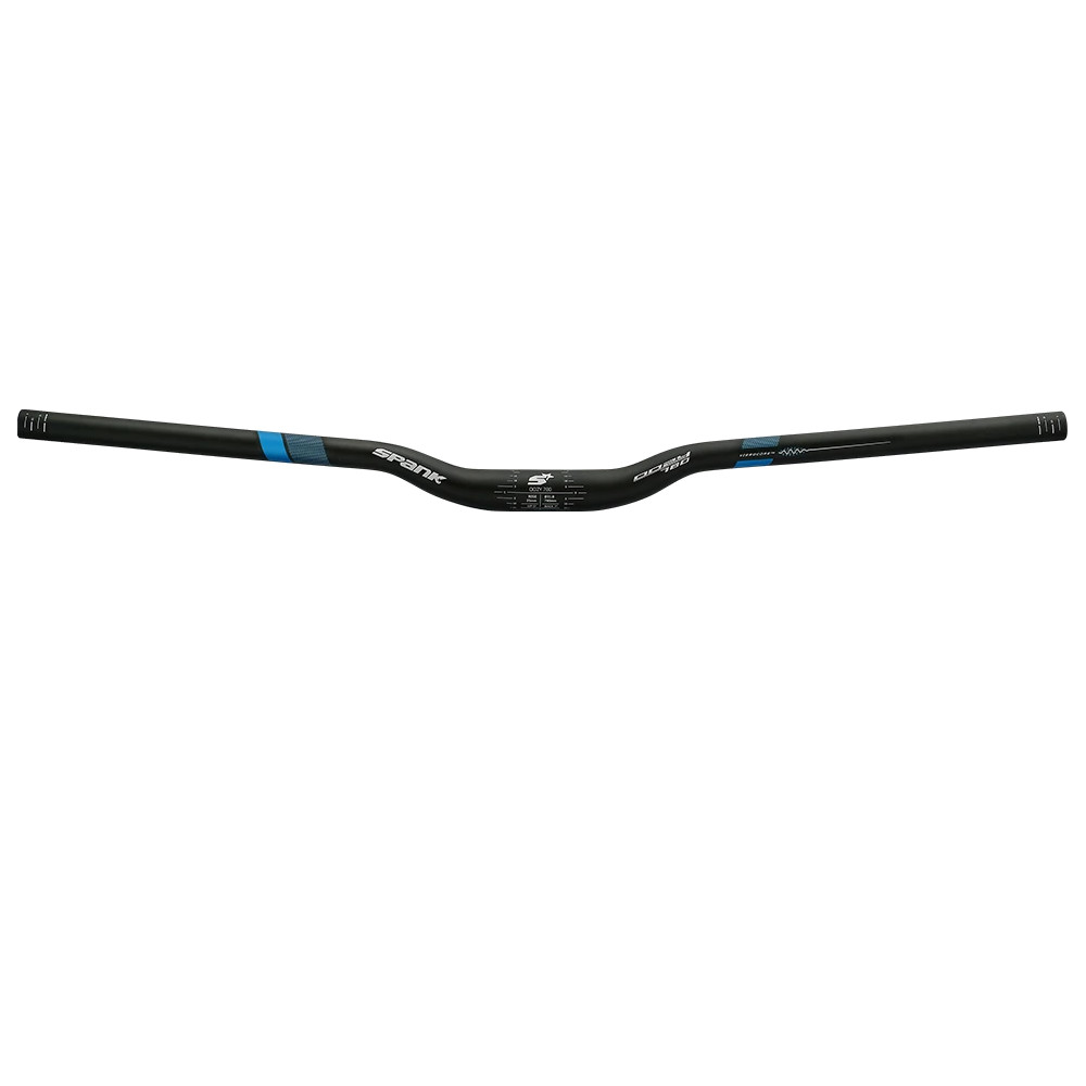 Spank Oozy LTD 780 VibroCore MTB Handlebar | 780mm - 31.8mm - black/blue