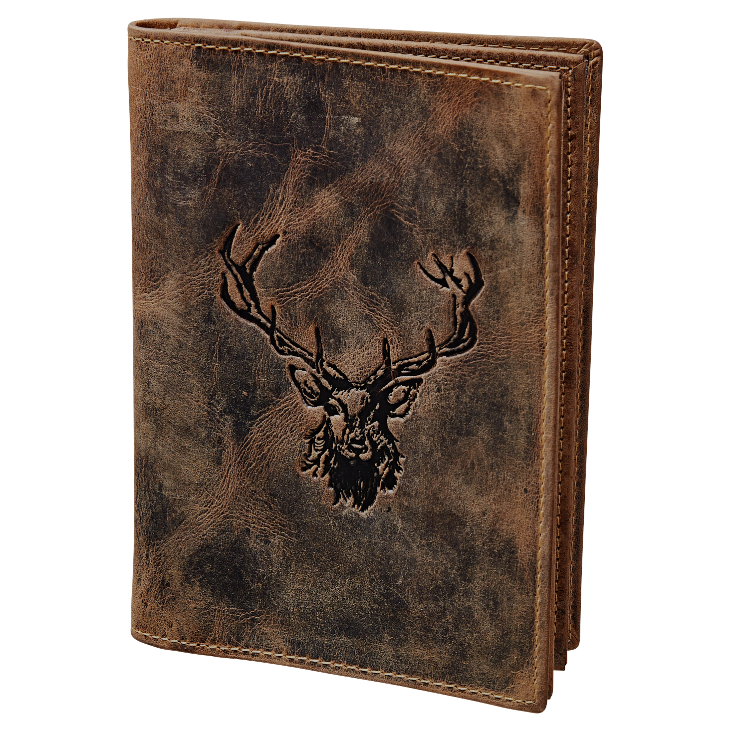 Greenburry Vintage identity card folder Royal Stag (Leather)