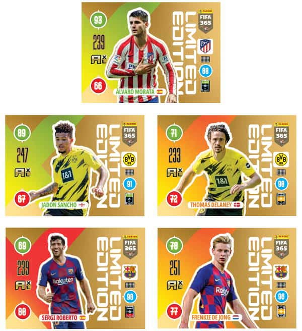 Panini FIFA 365 2021 Adrenalyn XL - All 10 Blisters