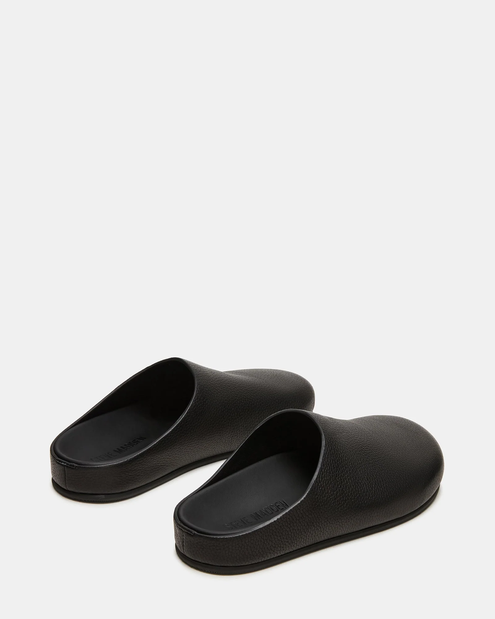 Fern Black Leather