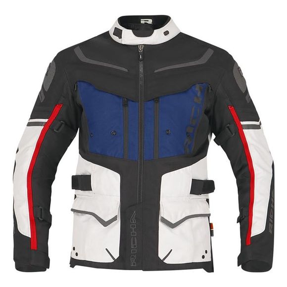 Motorcycle Jacket Richa Infinity 2 Adventure - Gray / BlueRef: RC0954