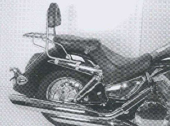 Hepco & Becker sissy bar - chromeHONDA 1300 VTX 1300 S (SC52) - 2003 - 2007Ref: Hbe05415A / 600931 00 02