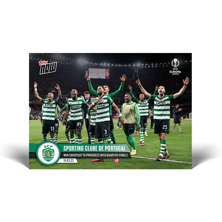Topps UK - Win shootout to progress into quarter-finals - EL TOPPS NOW® Card #35