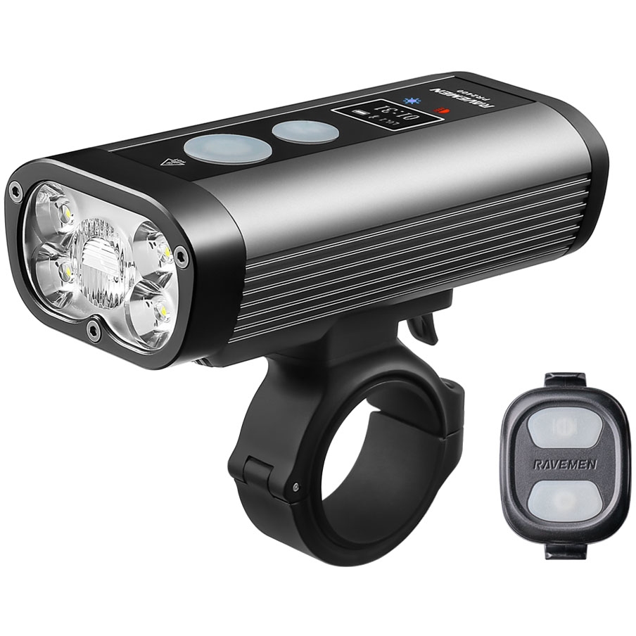 Ravemen PR2400 Bike Headlight - Grey