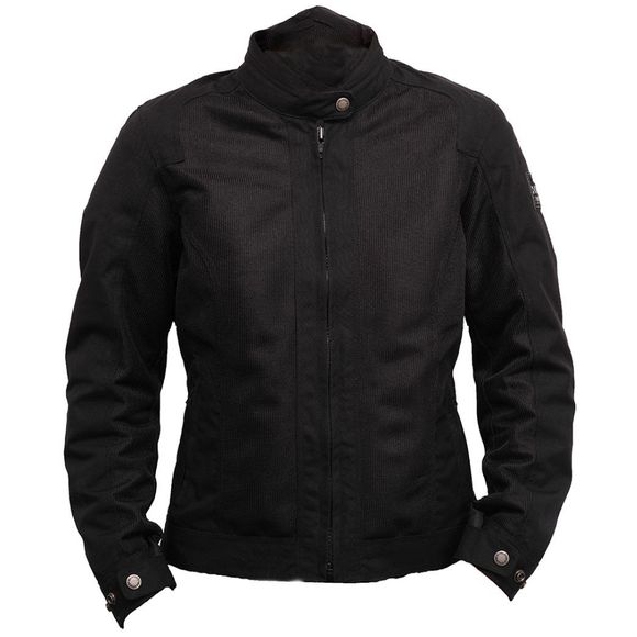 Helstons STONER AIR LADY motorcycle jacket - BlackRef : HS0854