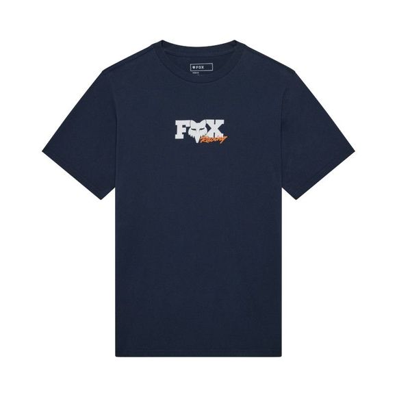 Fox CHECKER 195 ORIGINAL Short Sleeve T-shirt - BlueRef: FX6429