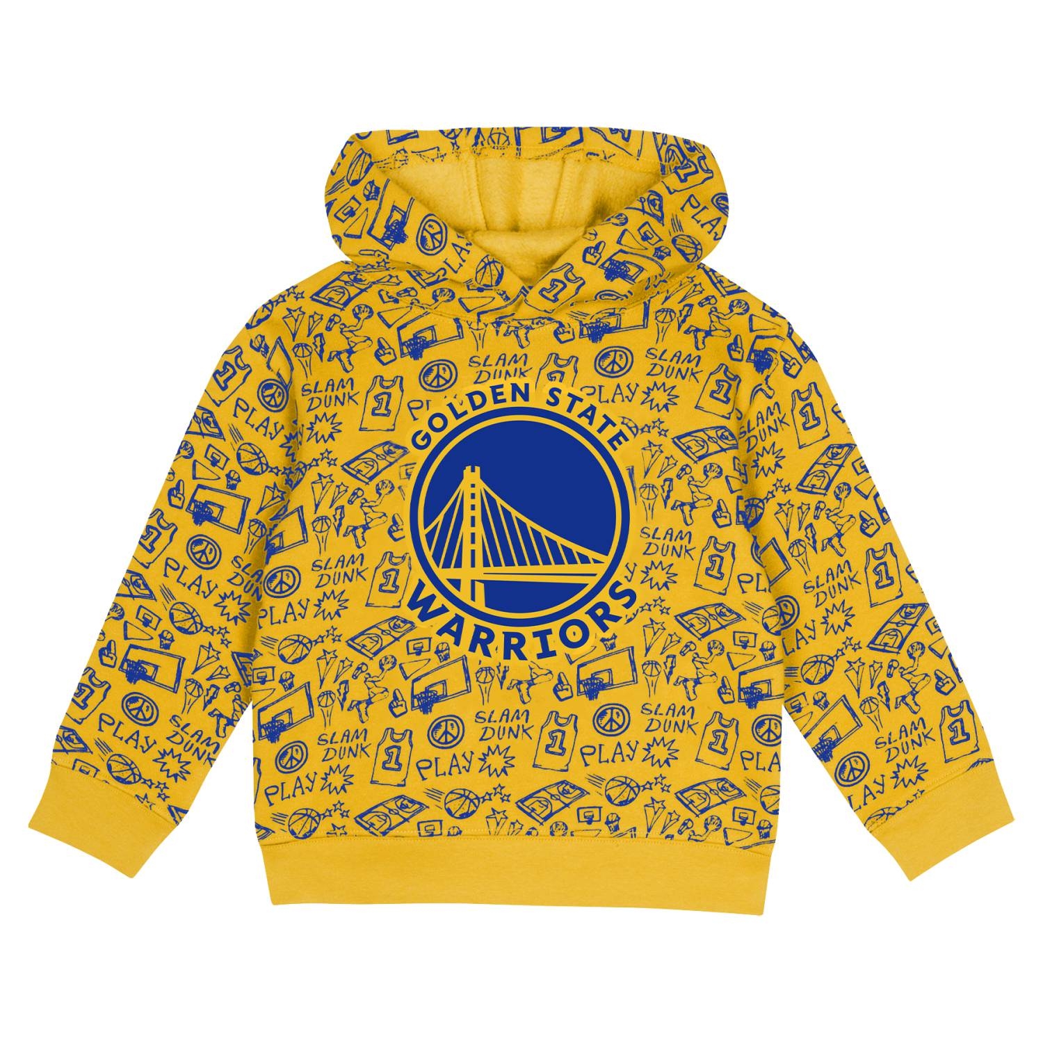 Golden State Warriors Toddler Give & Go NBA Hoodie Sweatpants Set