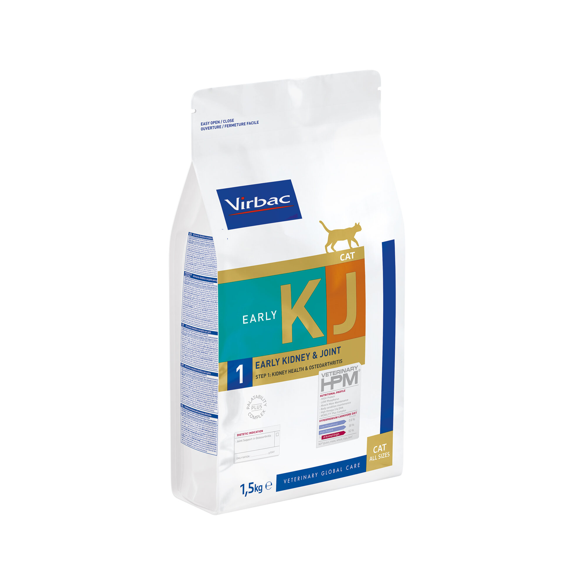 Veterinary HPM Dietetic Cat - Early Kidney & Joint - 3 kg