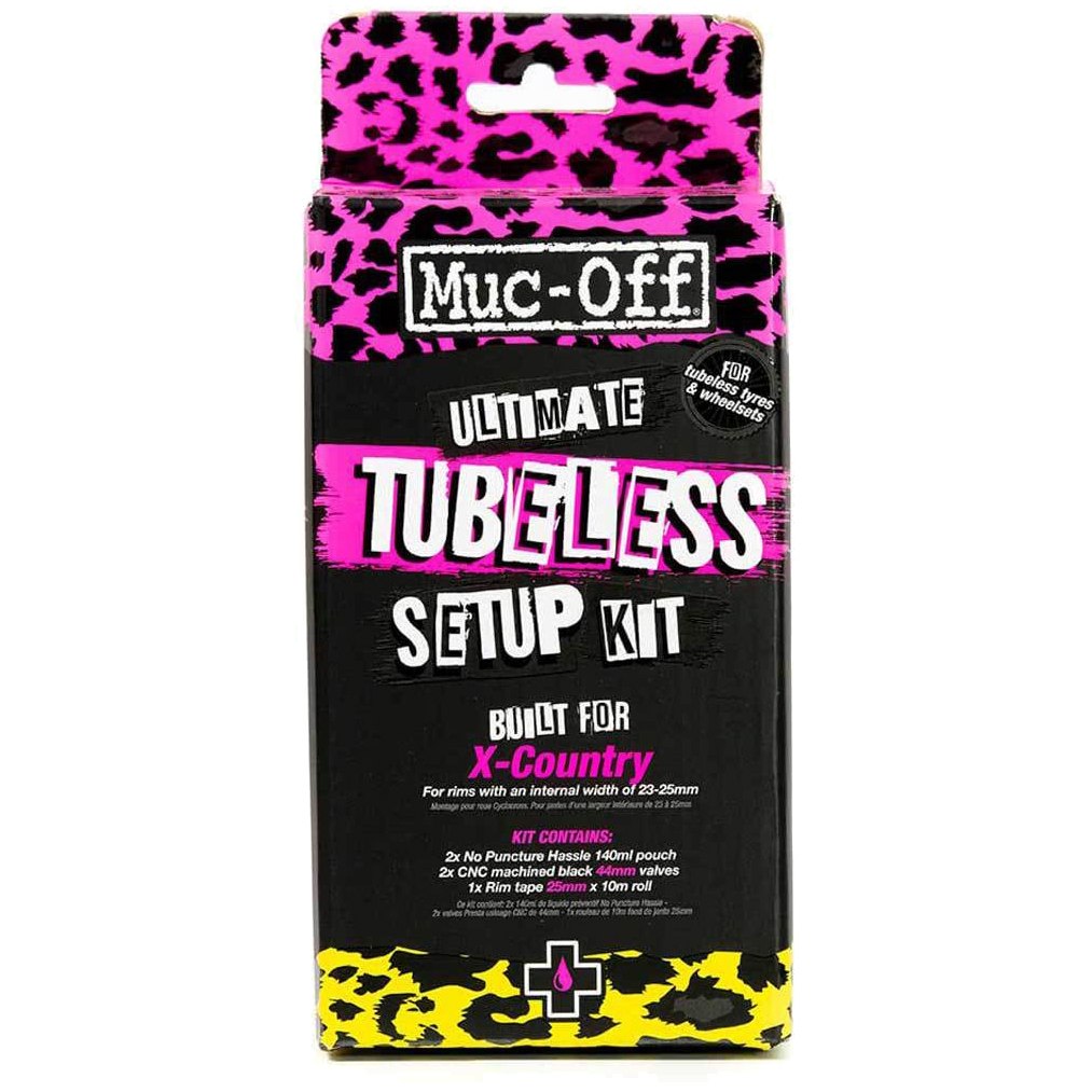 Muc-Off Ultimate Tubeless Setup Kit - XC (44mm / 10m x 25mm)