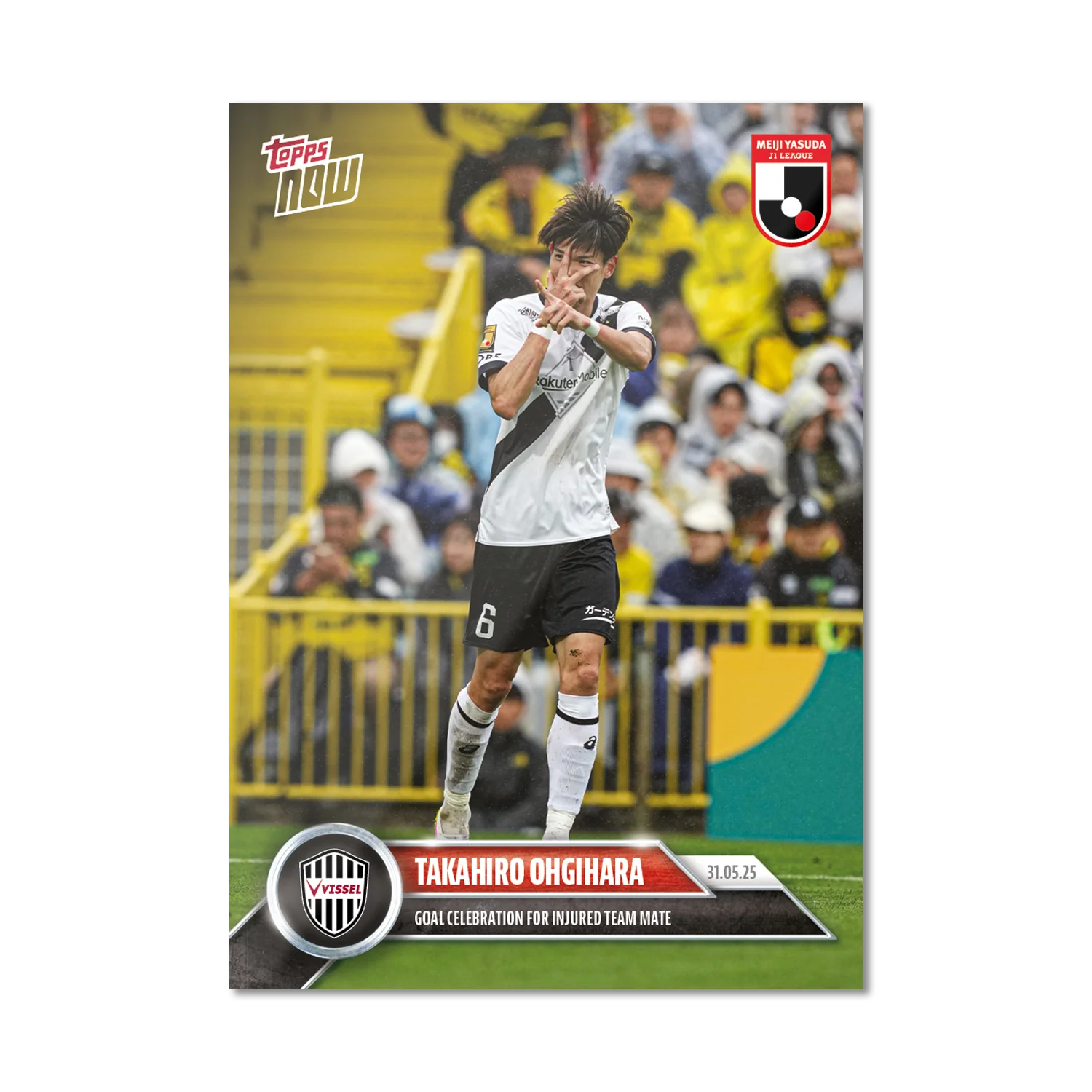Takahiro Ogihara - 2025 J.League® Topps NOW® - Card 22