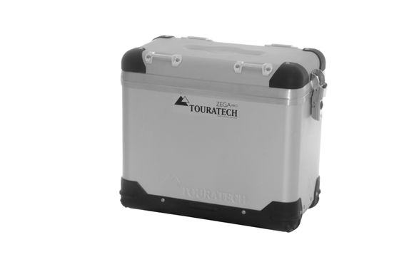 Touratech ZEGA Pro 38L suitcase - Gray anodized UniversalRef: Trt01485A / 01-050-0722-0