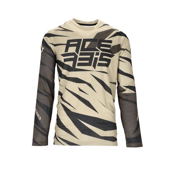 Acerbis cross jersey MX J -Windy Four Vend 2023 - Beige / BlackRef : AE3626