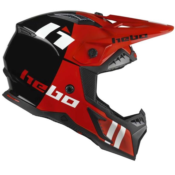 Casque cross Hebo HERITAGE RED 2023 - RougeRef : HBO0218