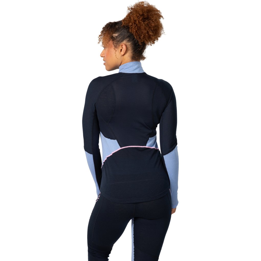 Kari Traa Alma Half Zip Baselayer Women - roya