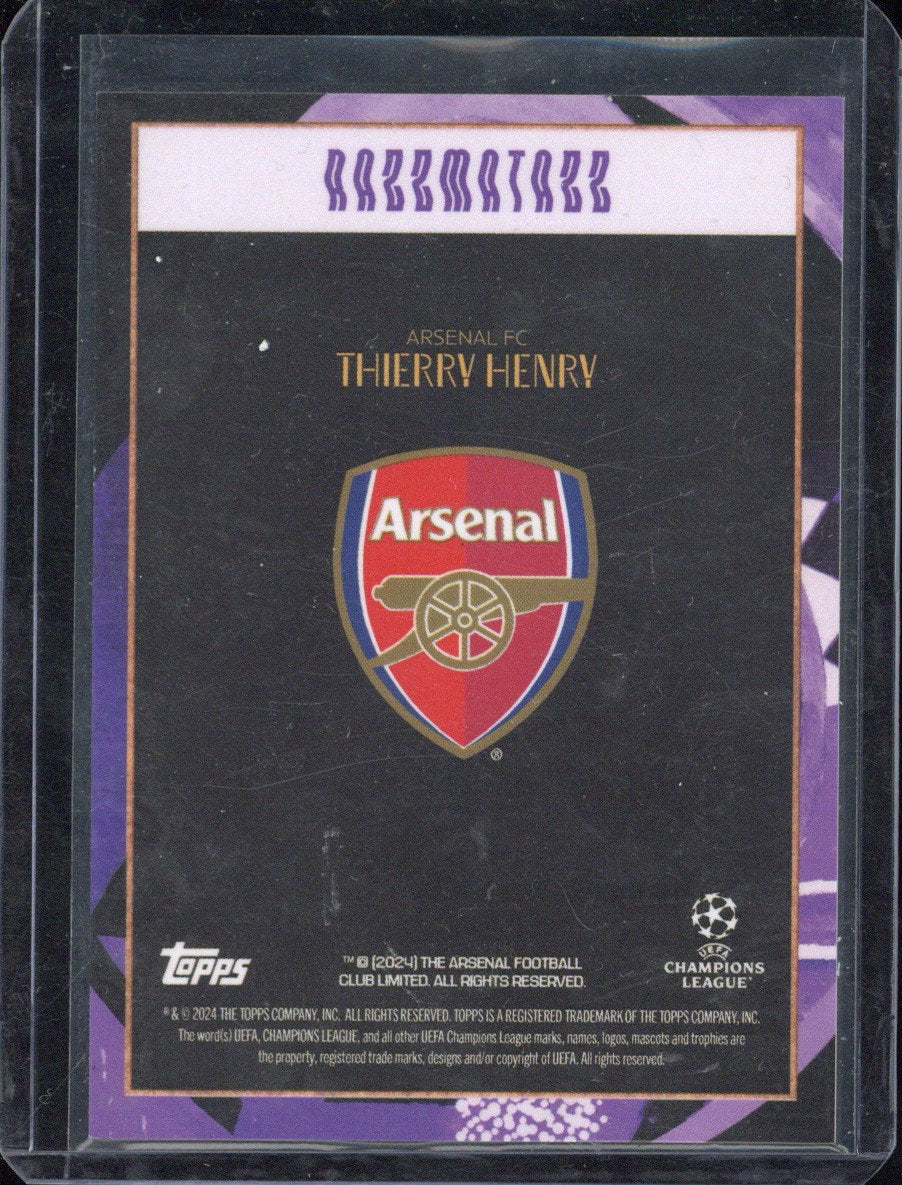 2024-25 Topps Deco Thierry Henry /25