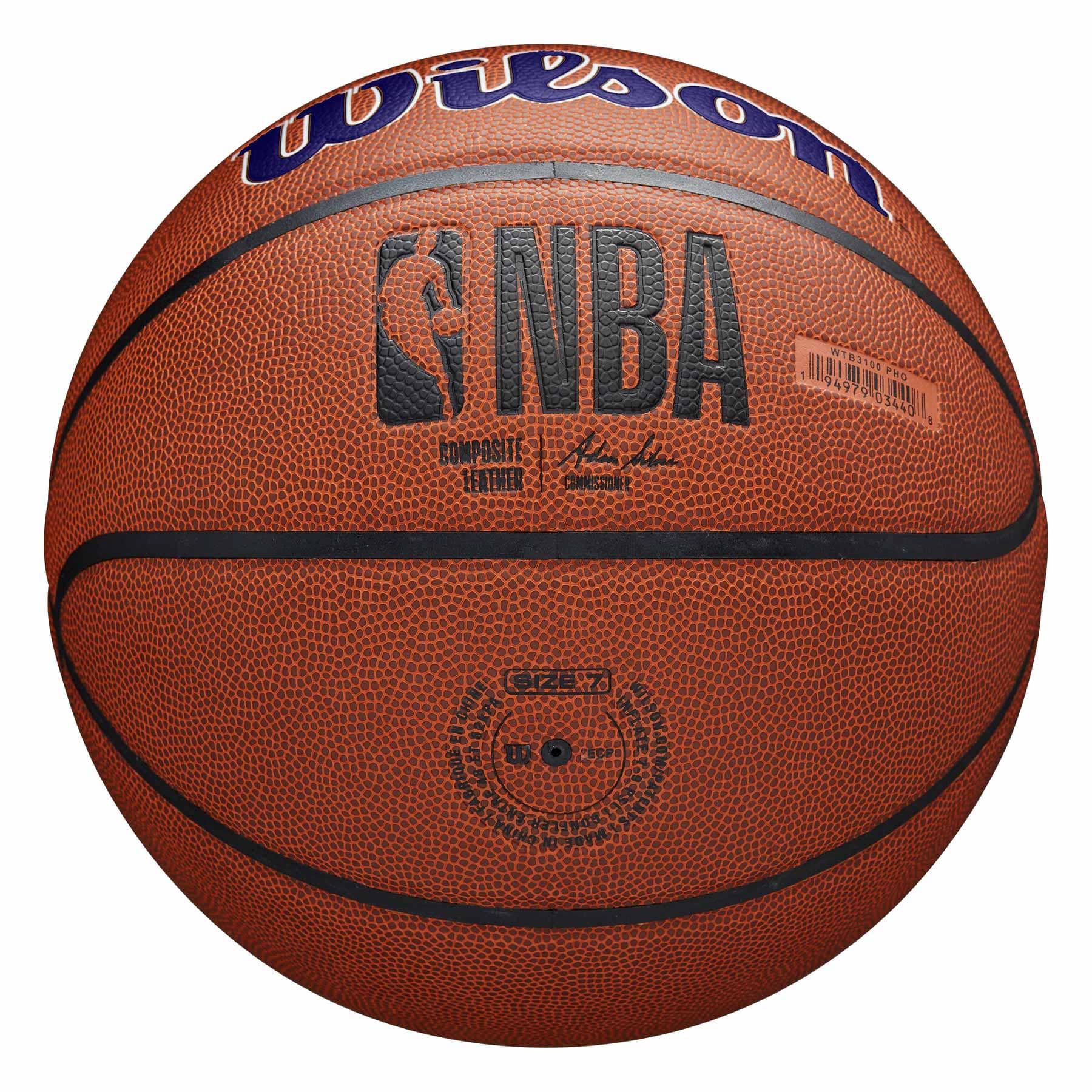 Phoenix Suns Wilson Team Alliance Basketball (Size 7)