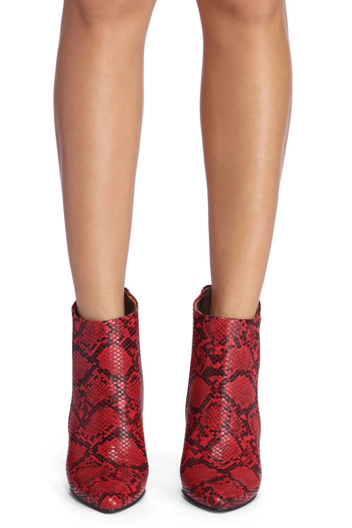 Stepping Out In Snake Booties