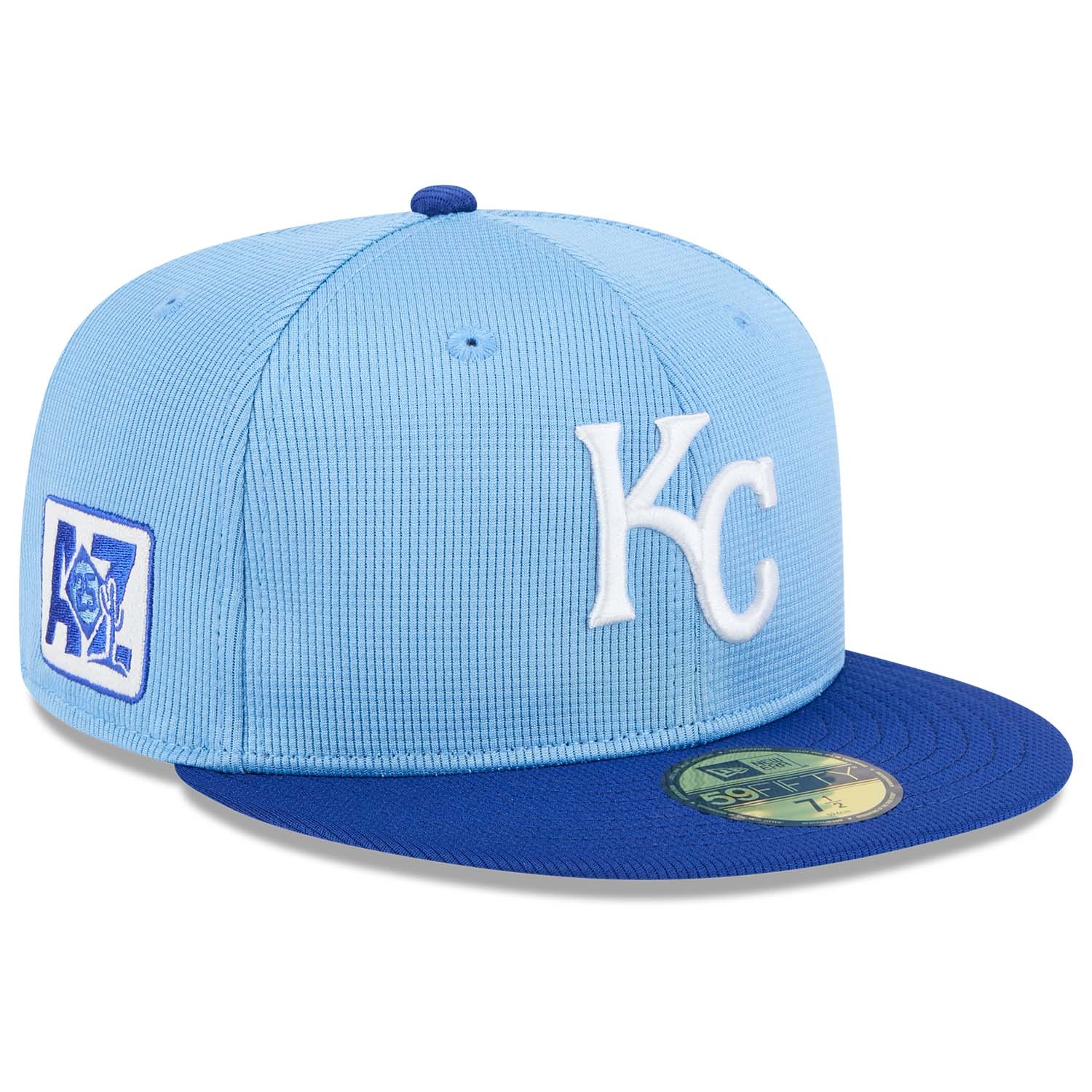 Kansas City Royals 2025 MLB Spring Training 59FIFTY Fitted Cap Blue