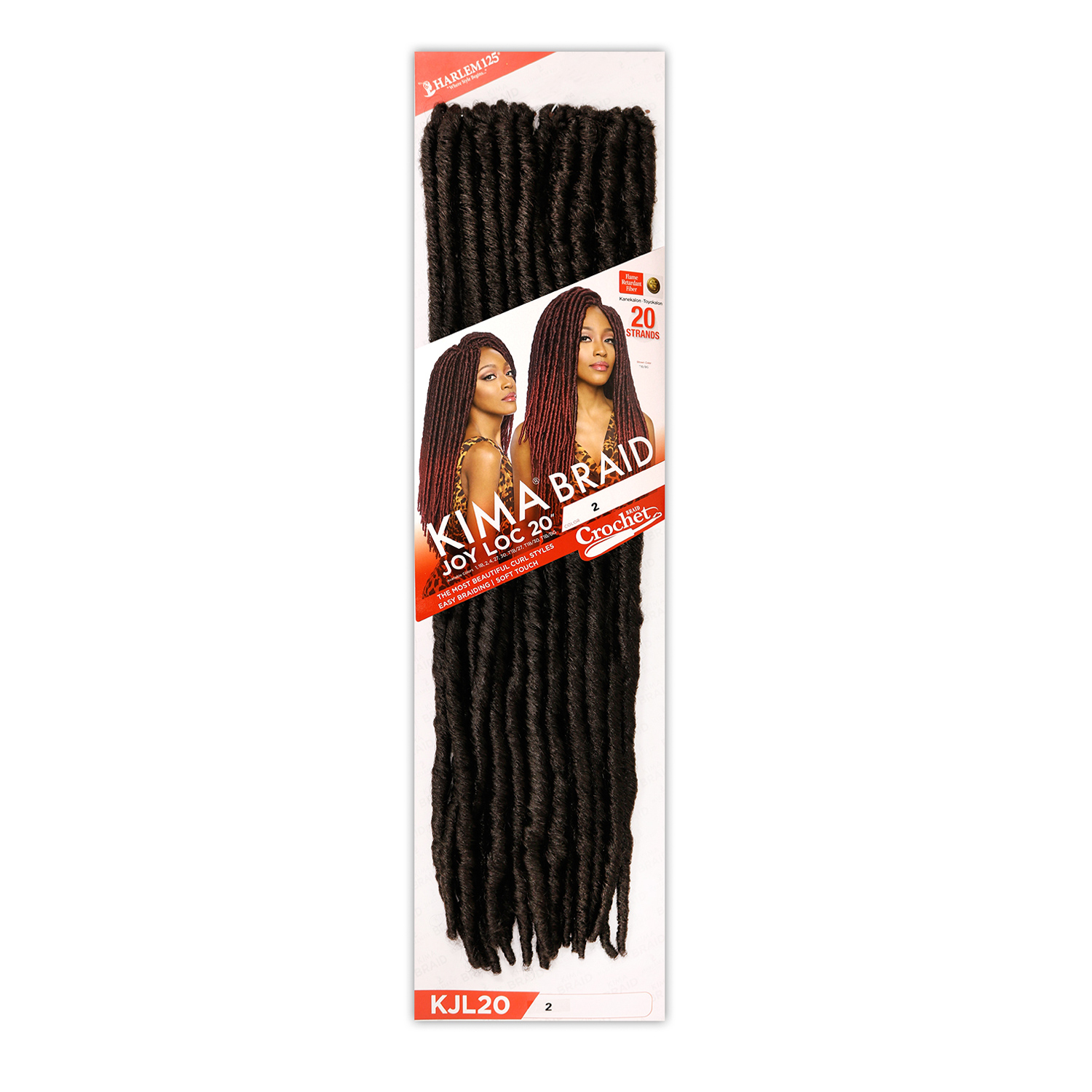 Harlem125 Synthetic Hair Crochet Braids Kima Braid Joy Loc 20