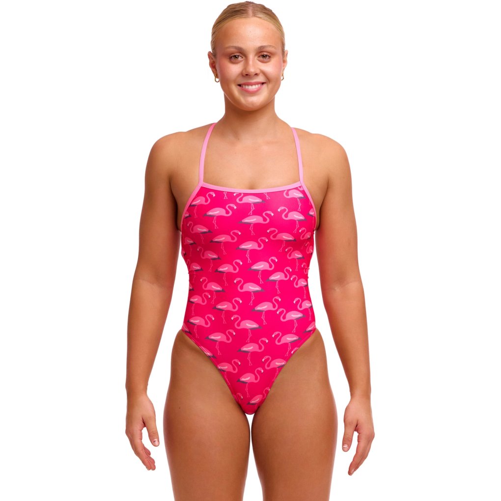 Funkita Strapped In Eco One Piece Swimsuit Women - Flaming Go Gos