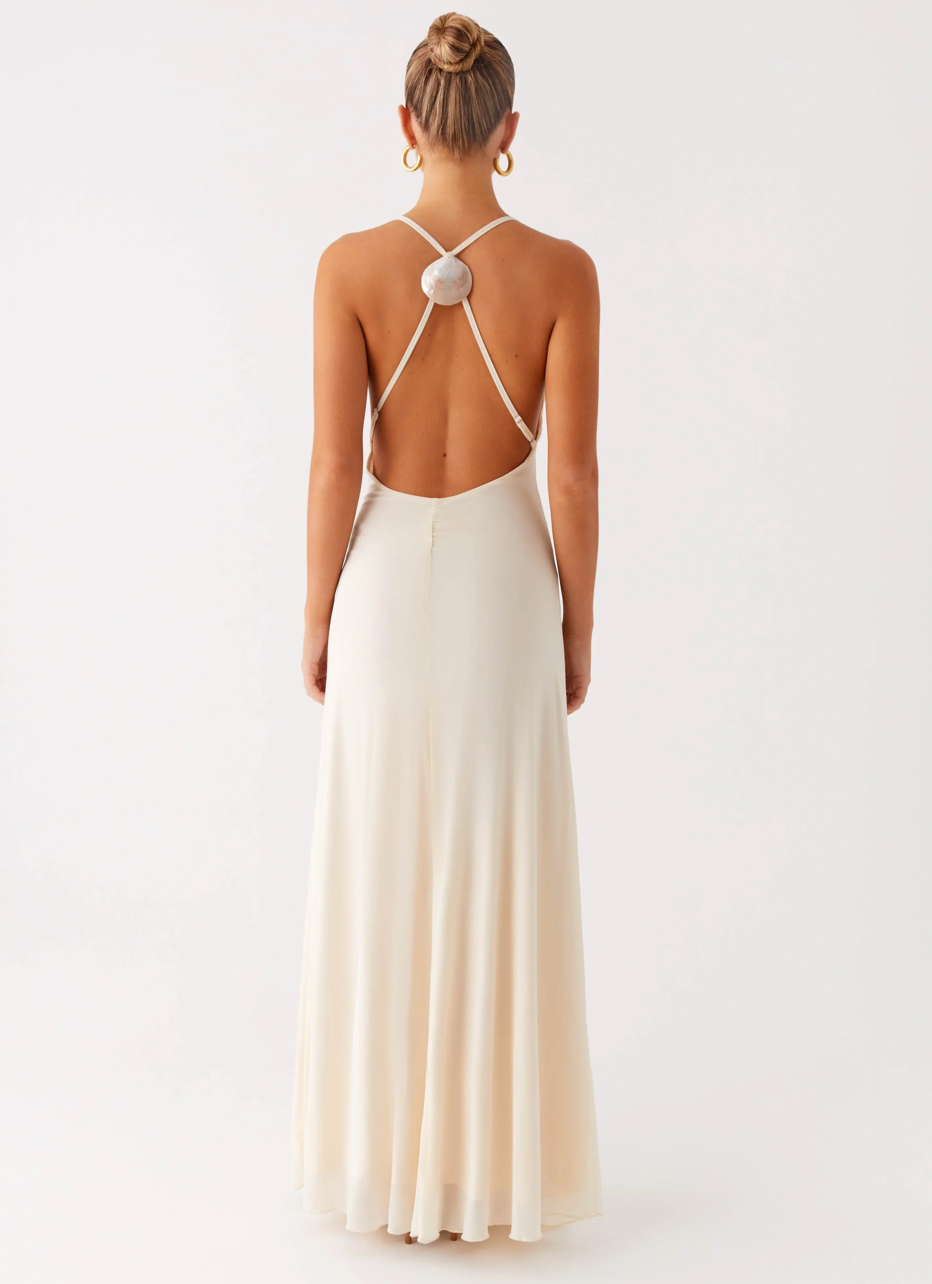 Dahliana Maxi Dress - Off White