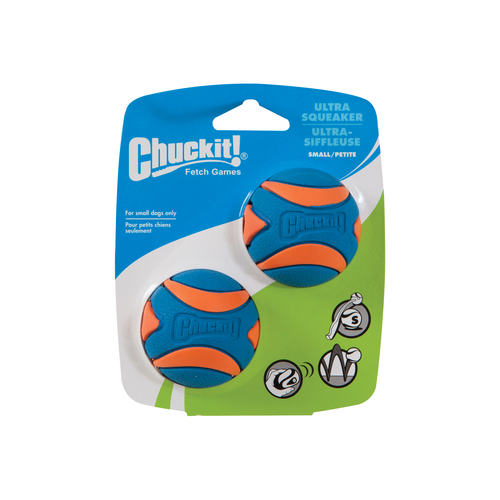 Chuckit! Ultra Squeaker Ball - Small - 1 Ball