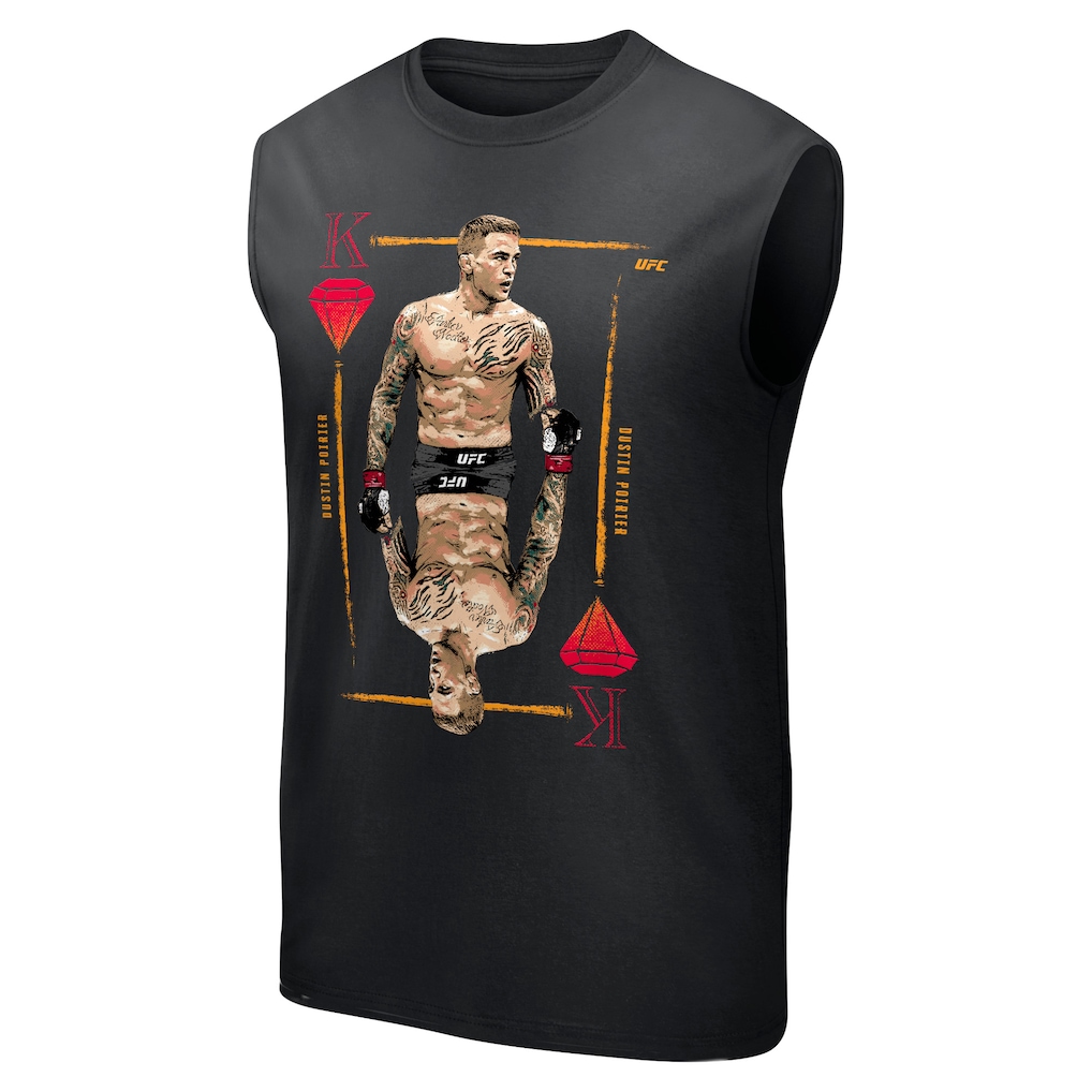 UFC Dustin Poirier King Of Diamonds Tank - Black - Mens