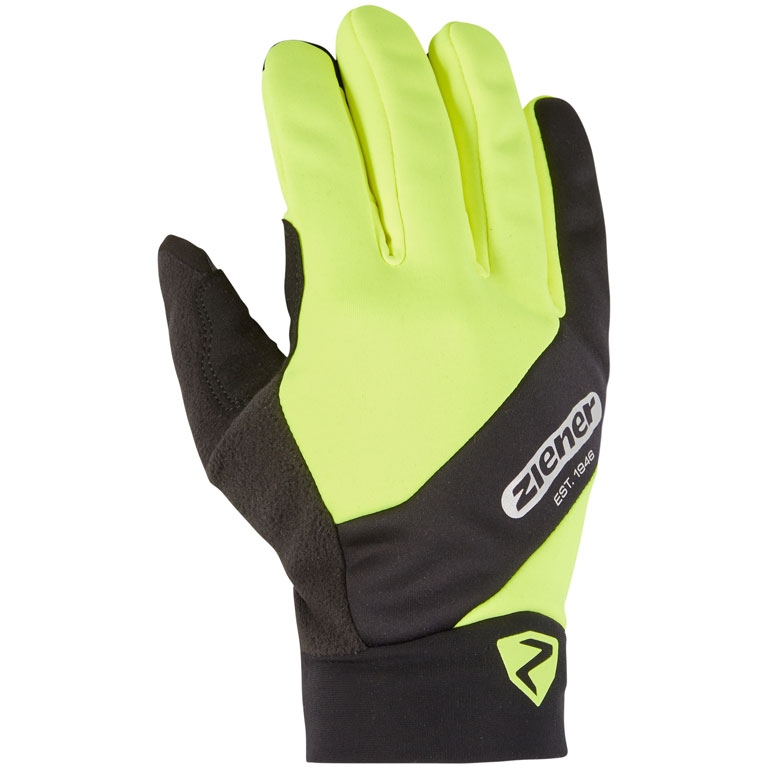 Ziener Darry Touch Bike Gloves - poison yellow
