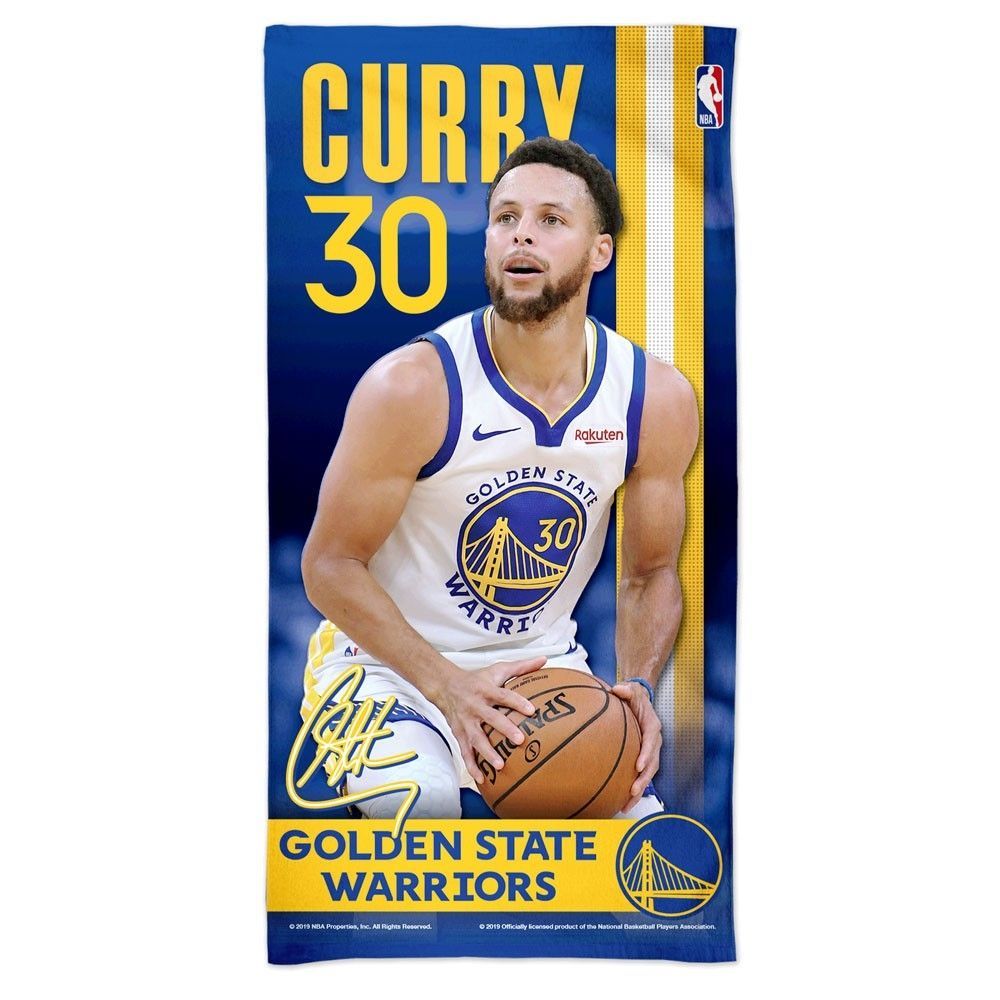 Steph Curry Golden State Warriors NBA Beach Towel