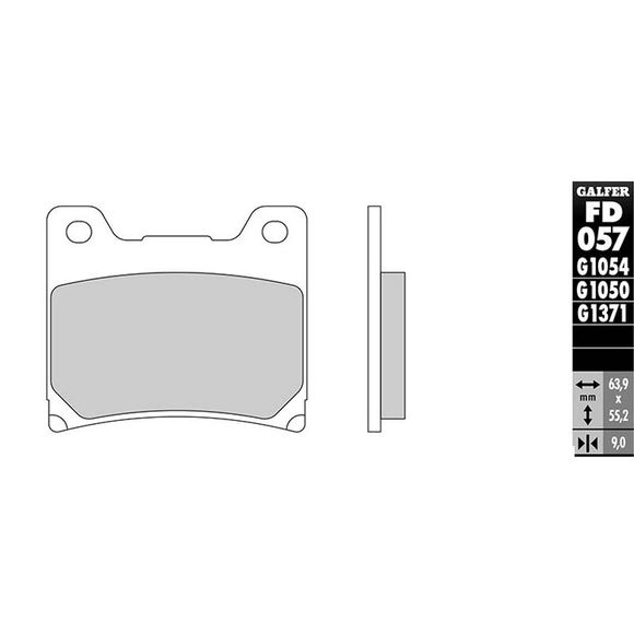 Galfer Sinter Metal Front Brake PadsRef: FD057G1054