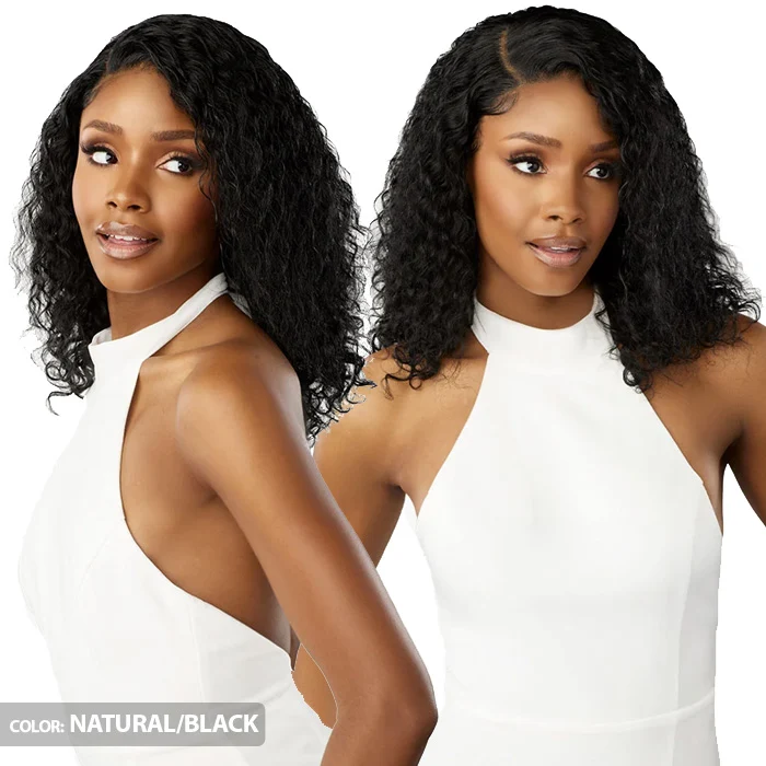 Sensationnel Pearlish Virgin Remy Human Hair 15A Glueless HD 13x4 Lace Frontal Wig - ITALIAN CURL 20
