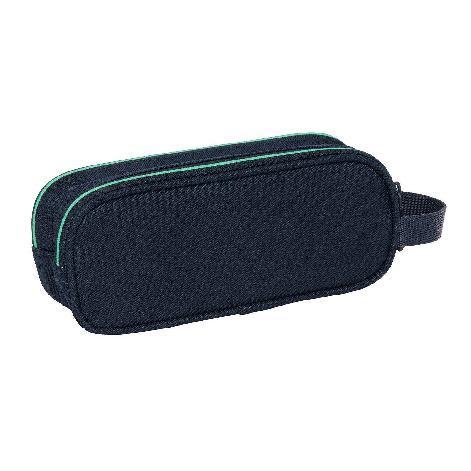 Dark Blue Double Pencil Case
