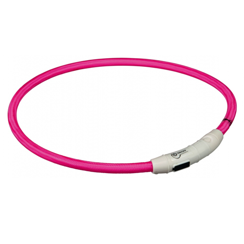 Trixie USB Flash Light Ring - L/XL - Pink