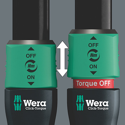 Wera Click-Torque Lock C 3 R/L - Torque Wrench 1/2