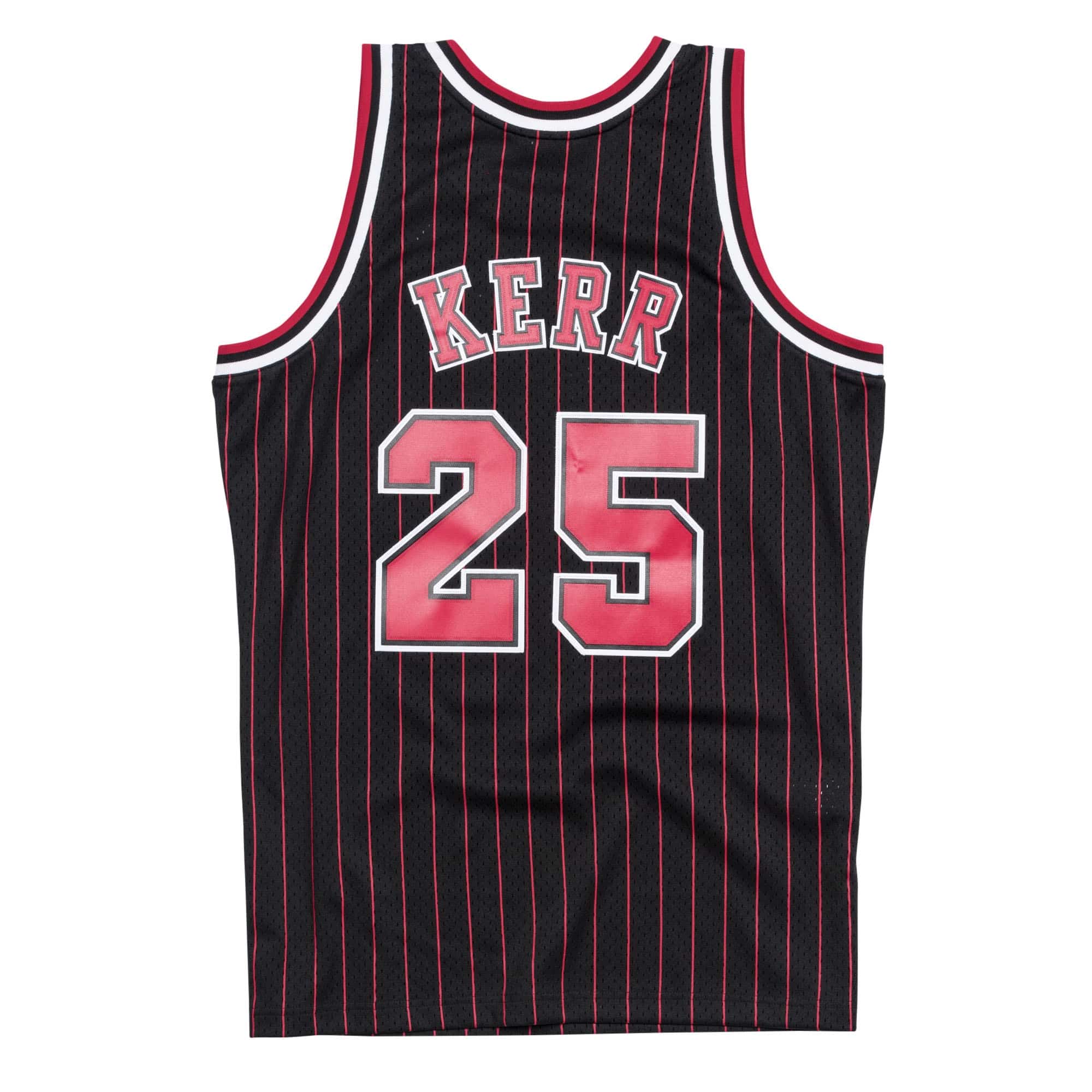 Steve Kerr #25 Chicago Bulls 1995-96 Swingman NBA Jersey Pinstripe