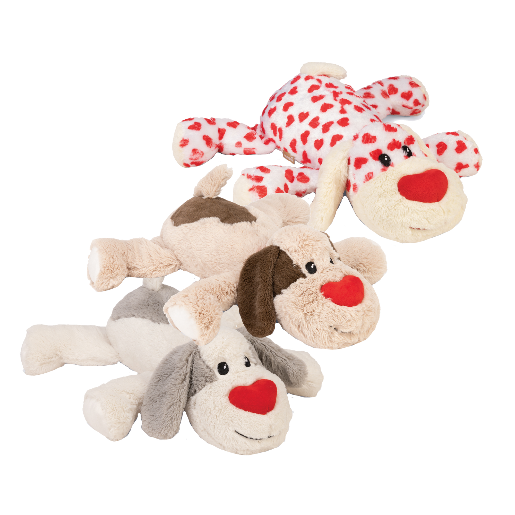 Beeztees XL Heart Cuddly Toy - Joep - Beige - 48 x 46 x 11 cm