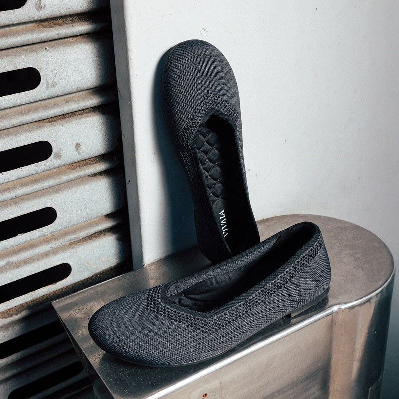 Wide Toe Box Flats (Tila)