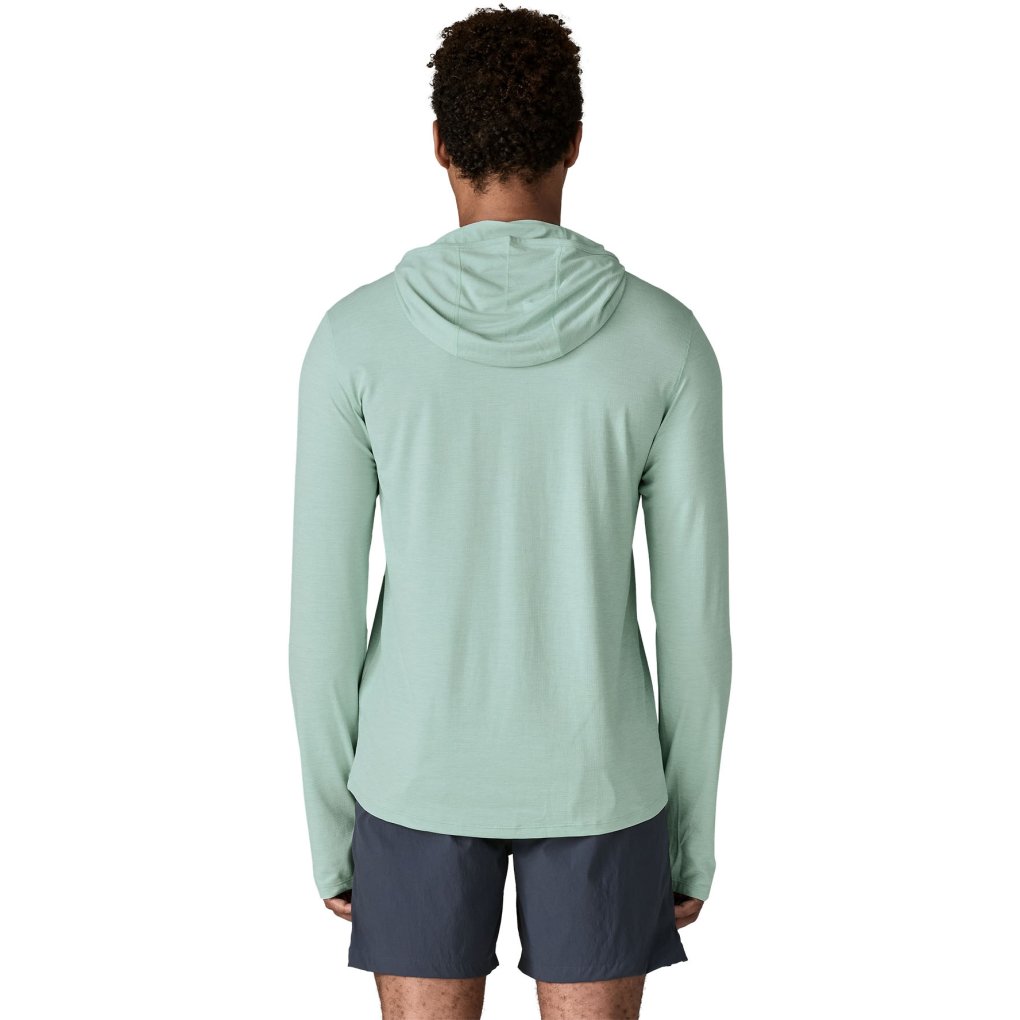 Patagonia Cap Cool Sun Hoody Men - Thermal Blue - Thin Ice X-Dye