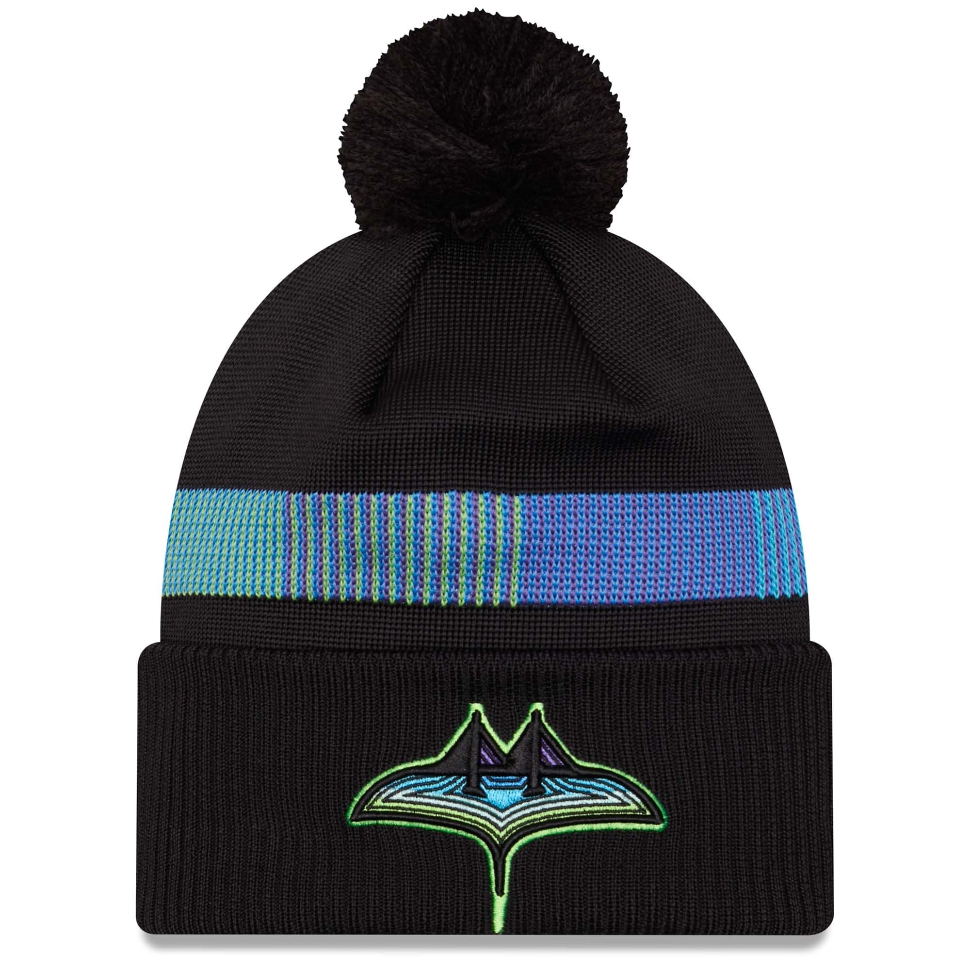 Tampa Bay Rays Authentic City Connect New Era MLB Knit Hat
