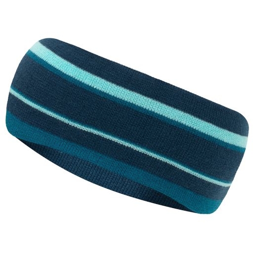 Trollkids Hafjell Headband Kids - Mystic Blue/Arctic Blue/Dark Marine