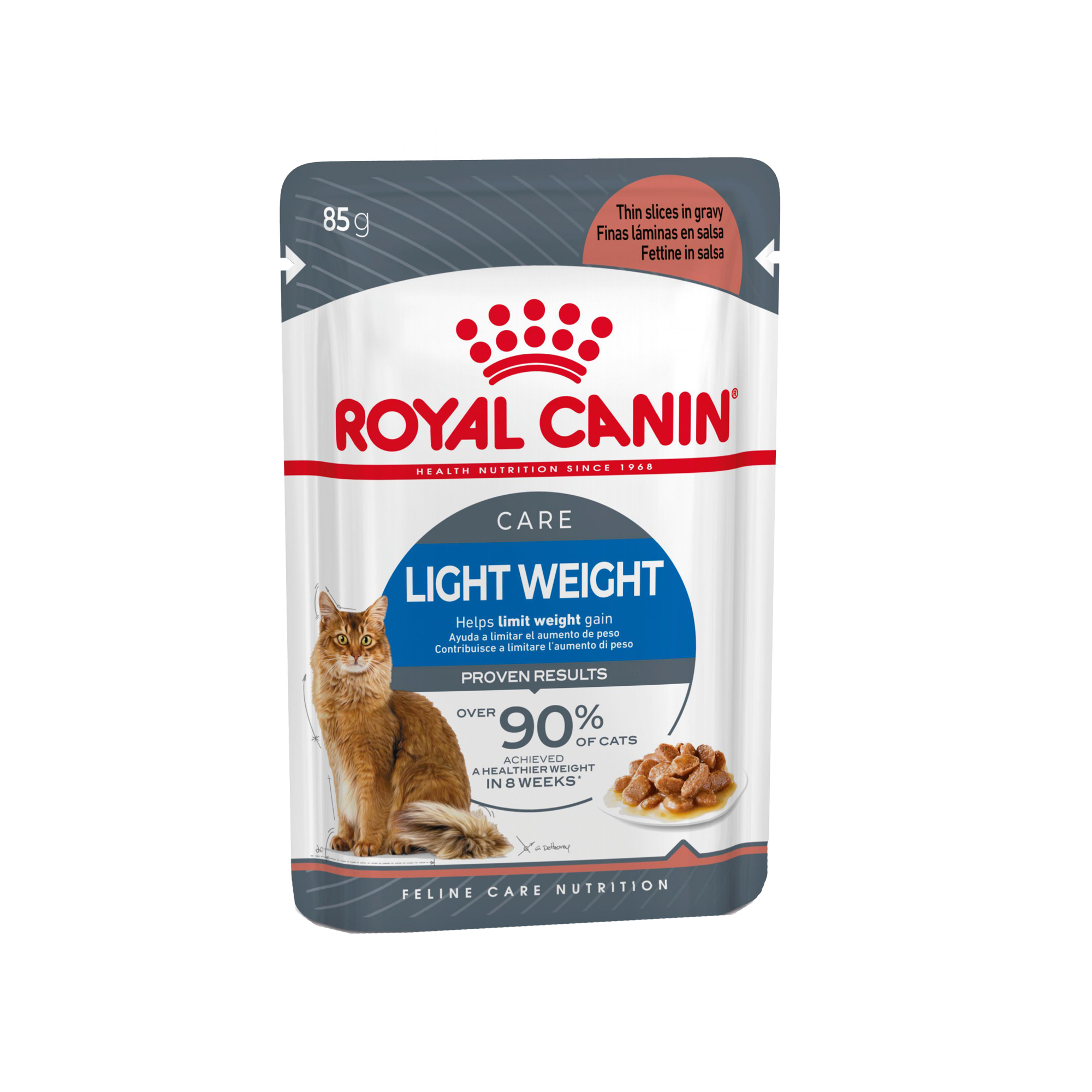 Royal Canin Light Weight Care in Gravy - 12x85g
