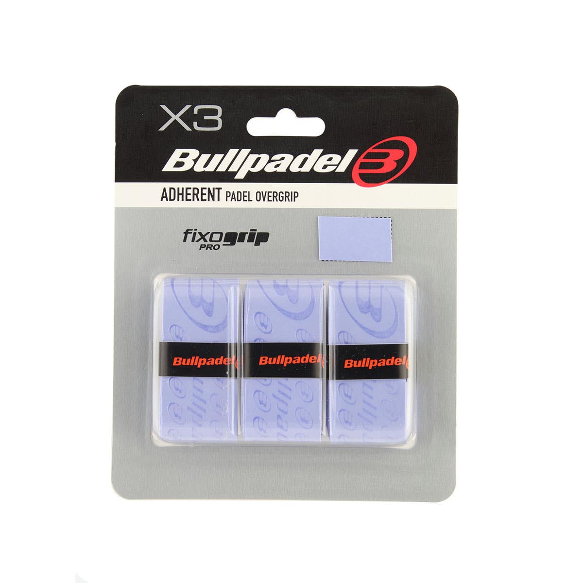 BOX 12 PCS - BLISTER (3 PCS) OVERGRIP BULLPADEL BLUE
