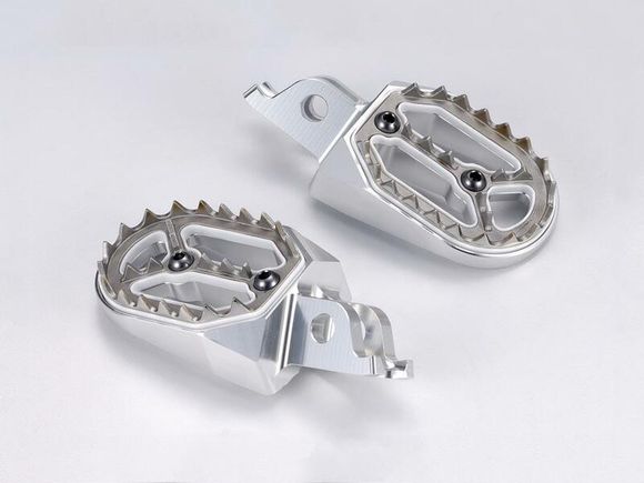 Bihr Evolution Silver FootpegsRef: BI00121A / 1063628